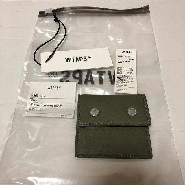 W)taps(ダブルタップス)の20ss WTAPS COIN CASE SYNTHETIC LEATHER メンズのファッション小物(コインケース/小銭入れ)の商品写真