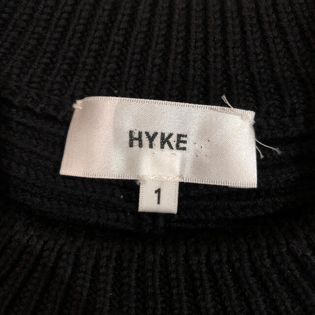 HYKE ミリタリーニット 1