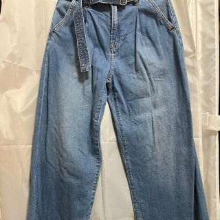 ギャップ(GAP)のワイドデニムパンツ(デニム/ジーンズ)