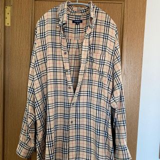 バーバリー(BURBERRY)のBurberry チェックシャツ サイズM ロング(シャツ)