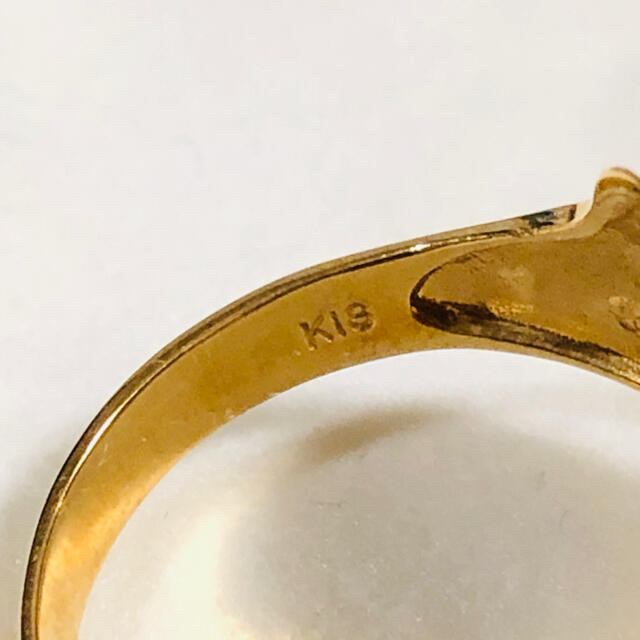 K18.馬リング (未使用) レディースのアクセサリー(リング(指輪))の商品写真