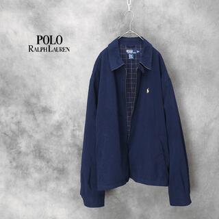 ラルフローレン(Ralph Lauren)のビッグサイズ◎ポロラルフローレン　スイングトップブルゾン/裏チェック(ブルゾン)