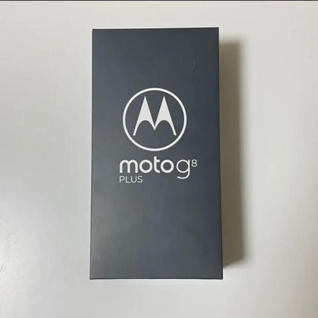 【新品未開封】moto g8 plus コズミックブルー SIMフリー