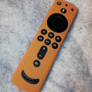 Amazon FireTV Stick リモコンカバー(オレンジ)(その他)