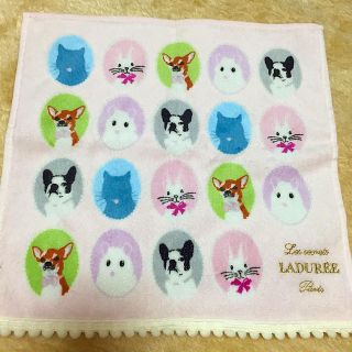 ラデュレ(LADUREE)のLADUREE ハンカチ(タオル/バス用品)