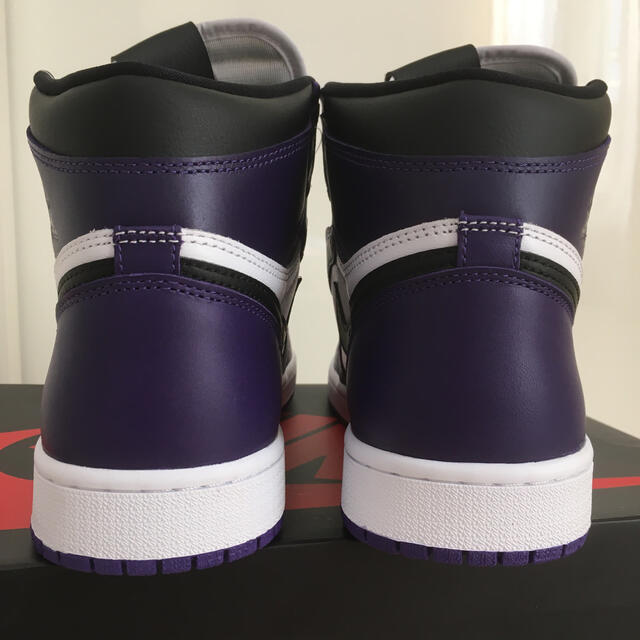 NIKE(ナイキ)の【鑑定済】AIR JORDAN1 OG court purple 27.5㎝ メンズの靴/シューズ(スニーカー)の商品写真