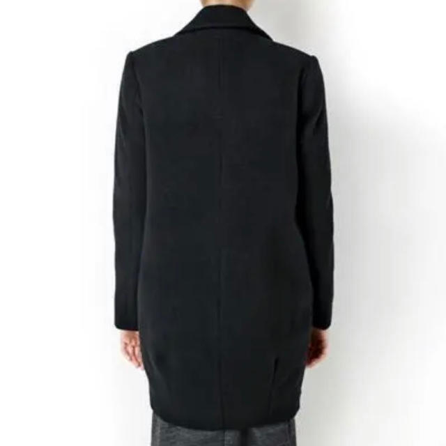 LE CIEL BLEU(ルシェルブルー)のルシェルブルー ネイビー 濃紺 コクーン  チェスター コート レディースのジャケット/アウター(ロングコート)の商品写真