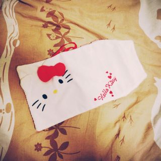ふわふわ⌒☆キティちゃんブックカバー(その他)