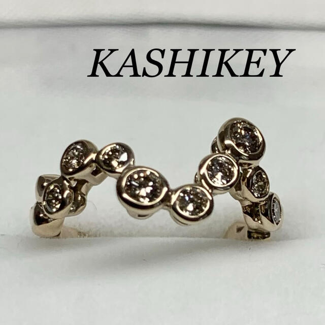 カシケイ ベゼル ピンキーリング KASHIKEY ダイヤモンドリング レディースのアクセサリー(リング(指輪))の商品写真