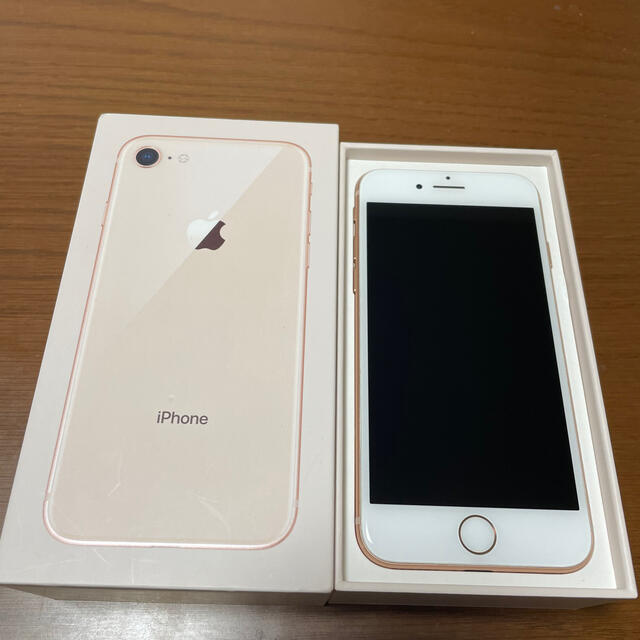 100%品質保証 □塩むすび様専用 iphone8 ゴールド64GB SIMフリー版