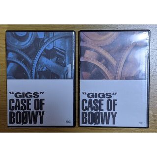 BOOWY/"GIGS" CASE OF BOOWY 1&2