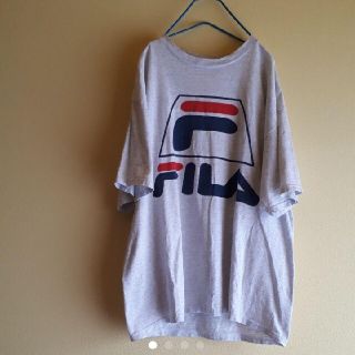 フィラ(FILA)のFILA　USA製　ヴィンテージ　ビックシルエット　Tシャツ(Tシャツ/カットソー(半袖/袖なし))