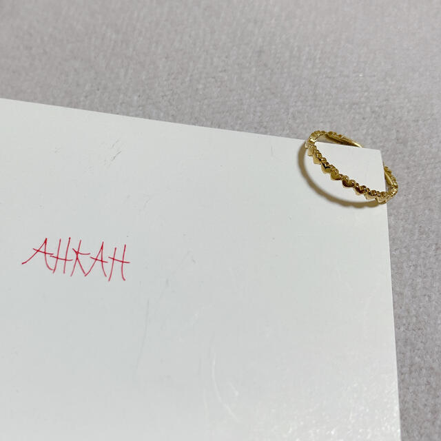 AHKAH - らむ様専用 AHKAH アンハートエタニティリング 3号の AHKAH - らむ様専用 AHKAH アンハートエタニティリング 3号の