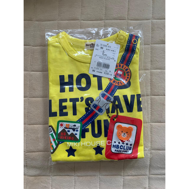 HOT BISCUITS(ホットビスケッツ)のミキハウス ホットビスケッツ Tシャツ 90サイズ キッズ/ベビー/マタニティのキッズ服男の子用(90cm~)(Tシャツ/カットソー)の商品写真