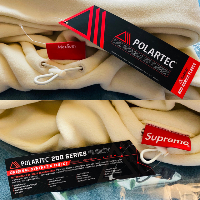 Supreme(シュプリーム)のSupreme Polartec Sweatshirt M size メンズのトップス(パーカー)の商品写真