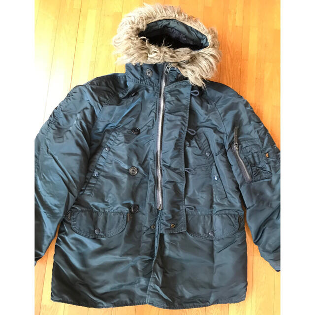 ALPHA INDUSTRIES(アルファインダストリーズ)の真冬の防寒着 Made in USA メンズミリタリージャケット🇺🇸N-3B メンズのジャケット/アウター(ミリタリージャケット)の商品写真
