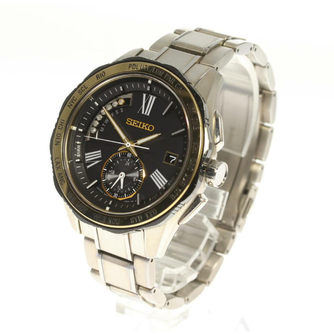 SEIKO(セイコー)の【SEIKO】セイコー ブライツ デイト SAGA186 8B54-0BG0 ソーラー メンズ【ev20】 メンズの時計(腕時計(アナログ))の商品写真