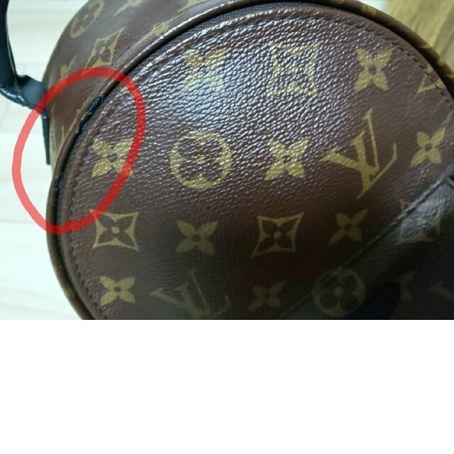 LOUIS VUITTON(ルイヴィトン)の再再出品120%本物 ｳﾞｨﾄﾝ  ﾊﾟｰﾑｽﾌﾟﾘﾝｸﾞｽ ﾘｭｯｸ レディースのバッグ(リュック/バックパック)の商品写真