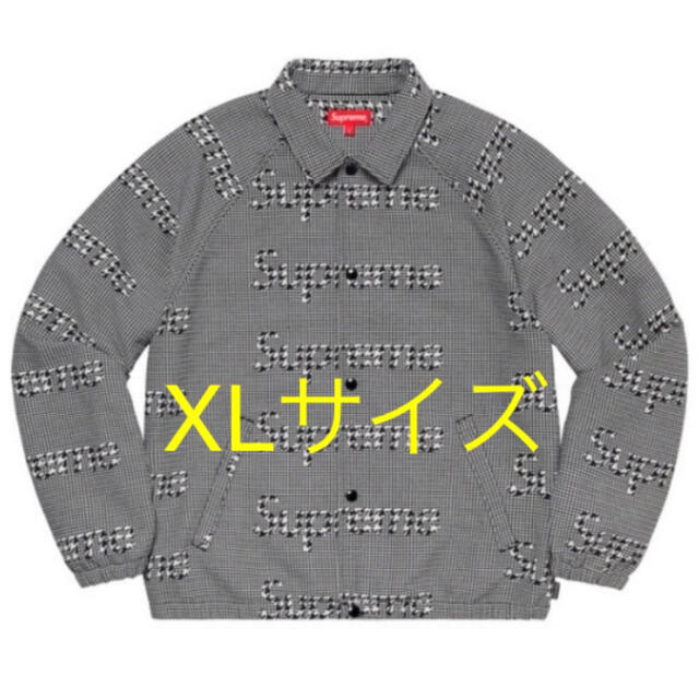 Houndstooth Logos Snap Front Jacket