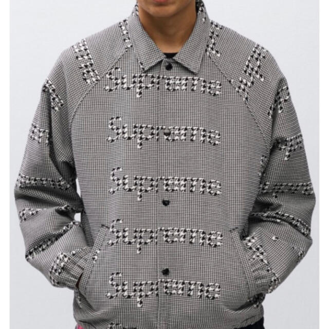 ブルゾン【完売品】supreme Houndstooth Logo Jacket