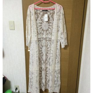 ダブルクローゼット(w closet)のwcloset レースガウン(シャツ/ブラウス(長袖/七分))