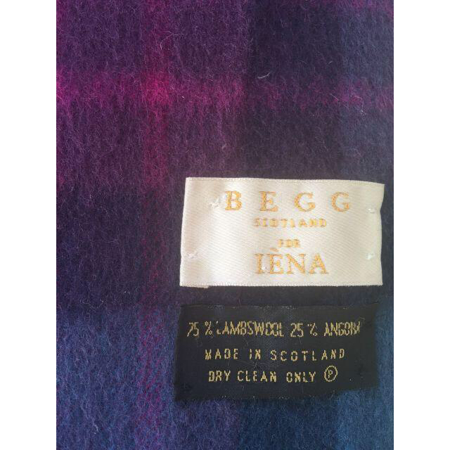 専用IENA ALEX BEGG LAMSWOOL ANGORA ストール