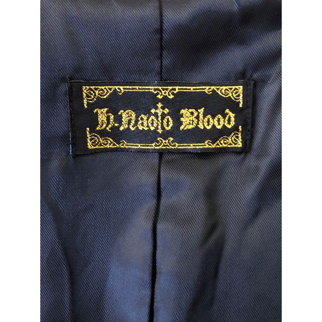 h.naoto(エイチナオト)のh.NAOTO✨黒のロングコート レディースのジャケット/アウター(ロングコート)の商品写真