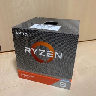 Ryzen 3900x 新品未開封(PCパーツ)