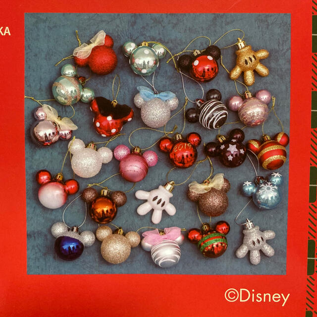 Disney 日本未発売 ディズニー アドベントカレンダー クリスマスオーナメント25個セットの通販 By ちぇる S Shop ディズニーならラクマ
