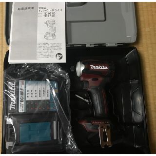 マキタ(Makita)のマキタ　こじろうパパ様専用　TD171D オーセンティックレッド　新品未使用品(工具)