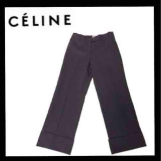 セリーヌ(celine)の正規 本物 セリーヌ スラックス パンツ(クロップドパンツ)