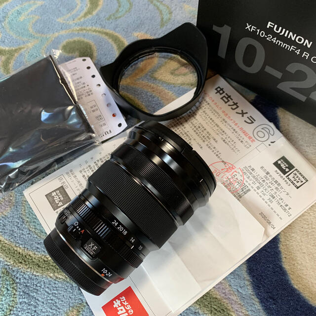 贅沢品 富士フイルム 中古美品 価格応相談 FUJINON OIS R F4 10-24mm XF レンズ(ズーム) 