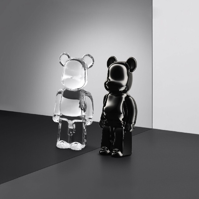 Baccarat(バカラ)のバカラ ベアブリック Baccarat BE@RBRICK BLACK インテリア/住まい/日用品のインテリア小物(置物)の商品写真