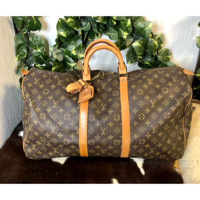 PVCレザーその他注意事項⭐️Louis Vuitton ルイヴィトン キーポル55 ボストンバッグ⭐️