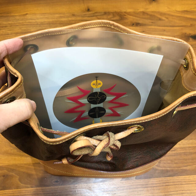 ETRO - エトロ ペイズリー柄 巾着 ショルダーバッグ A4サイズ書類も