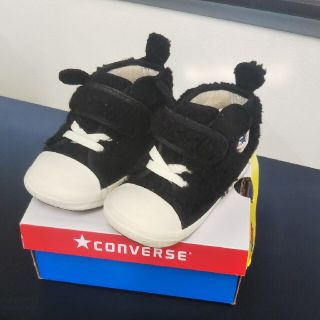 コンバース(CONVERSE)のコンバース くま モコモコ 14.5(スニーカー)