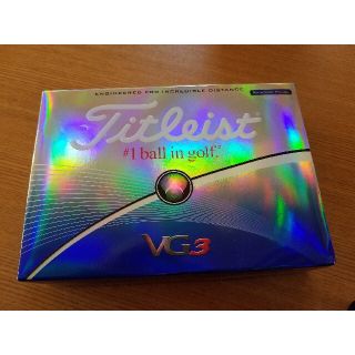 新品未使用 titlest ゴルフボール VG3 1ダース(ゴルフ)