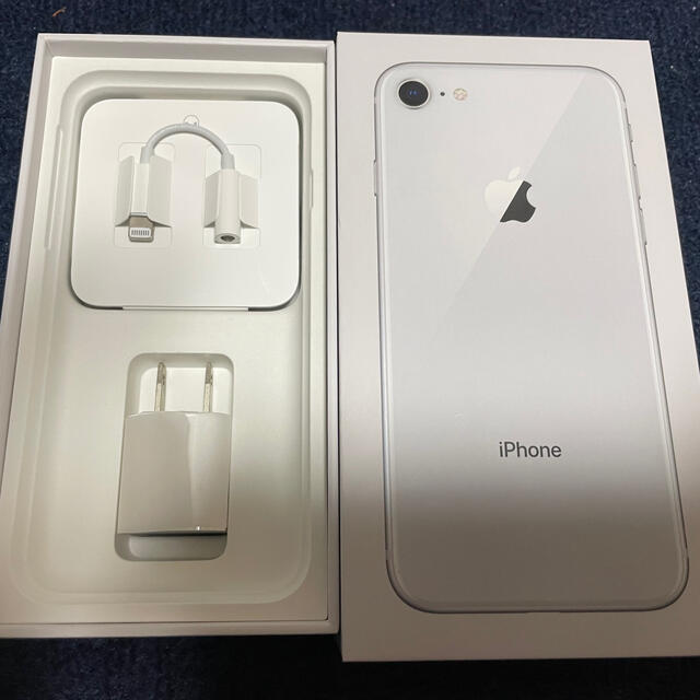 Apple - iPhone 8 Silver 64 GB Softbankの通販 by AO's shop@購入前 ...