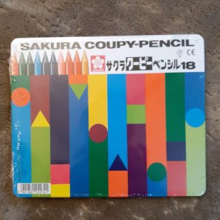 サクラクレパス(サクラクレパス)の新品クーピー18色セット(色鉛筆)