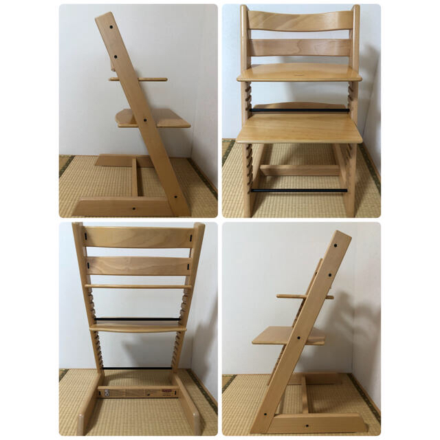 Stokke(ストッケ)の【カメ様専用】トリップトラップ　ナチュラル　ベビーチェア　 キッズ/ベビー/マタニティの寝具/家具(その他)の商品写真