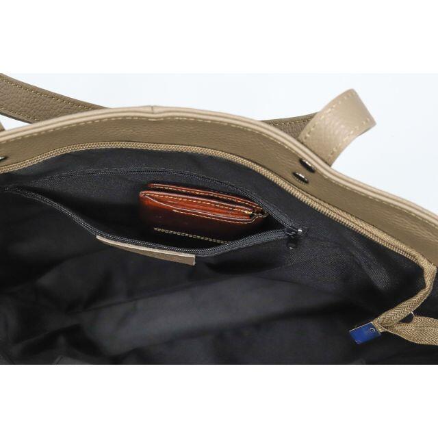【ショルダー】 トートバッグ イタリア製 ショルダーバッグ レディース メンズ 本革 ベージュの通販 by gina's shop|ラクマ サイズ