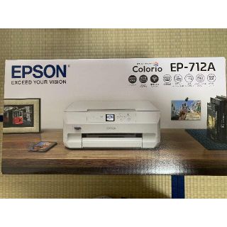 エプソン(EPSON)の【新品・未開封】EPSON EP-712A カラリオプリンター【難あり】(PC周辺機器)