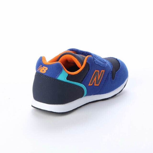 New Balance(ニューバランス)の【値下げ】ニューバランススニーカー IZ996 ブルーオレンジ 13cm キッズ/ベビー/マタニティのベビー靴/シューズ(~14cm)(スニーカー)の商品写真