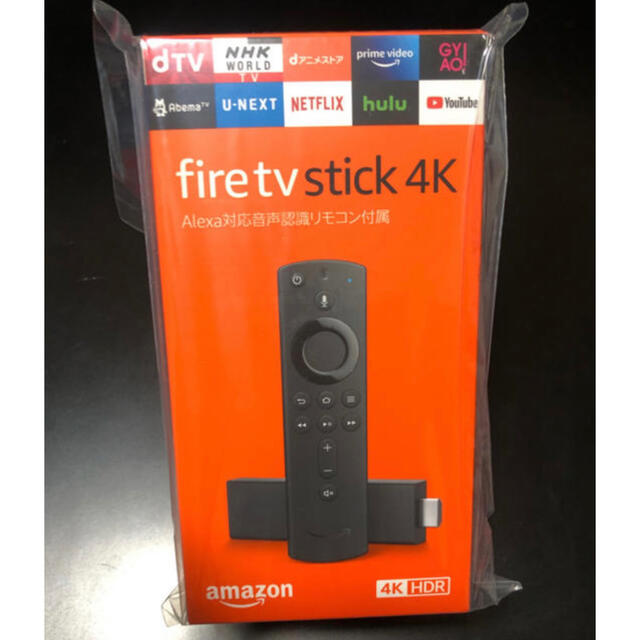 新品未使用　 fire tv stick 4K