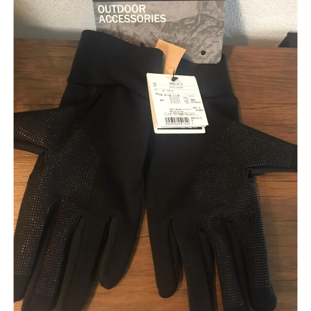 THE NORTH FACE(ザノースフェイス)の【THE NORTH FACE ETIP GLOVE  ブラック Ｌ】 メンズのファッション小物(手袋)の商品写真