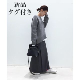 アパルトモンドゥーズィエムクラス(L'Appartement DEUXIEME CLASSE)のアパルトモン CHECK SLIT スカート タグ付き 試着のみ(ロングスカート)