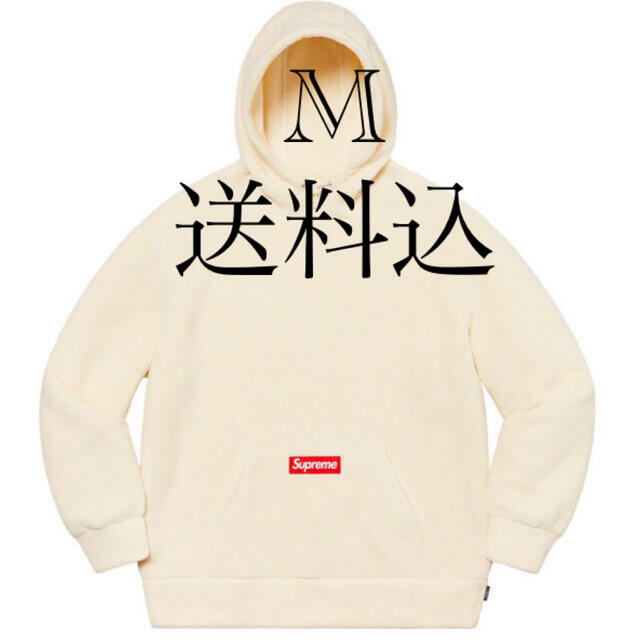 込　Supreme Polartec Hooded Sweatshirt M