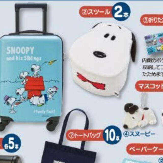 SNOOPY(スヌーピー)のスヌーピー　一番くじ　トートバッグ レディースのバッグ(トートバッグ)の商品写真