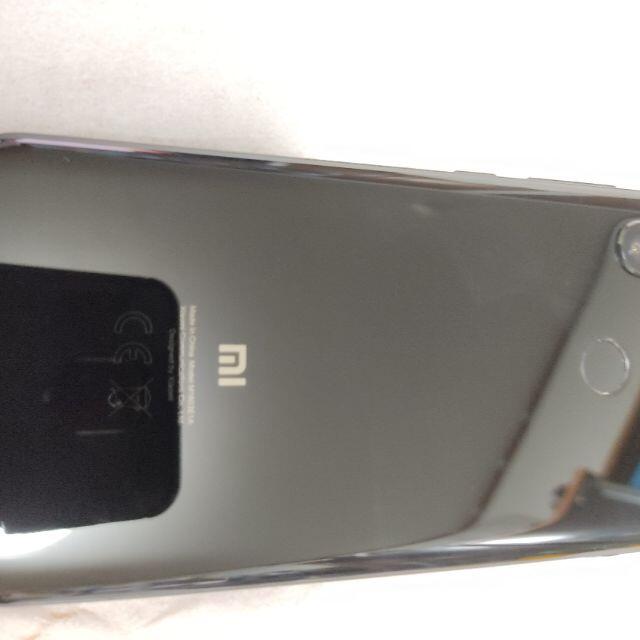 極美品 Xiaomi MI8 128GB 黒 ブラック  simフリー 国際版