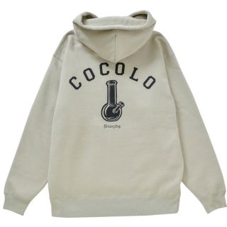 COCOLOBLAND - ココロブランド ライトベージュ パーカー 人気品の通販 ...